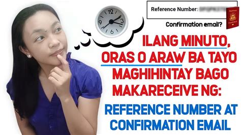 Ilang araw validity ng reference number